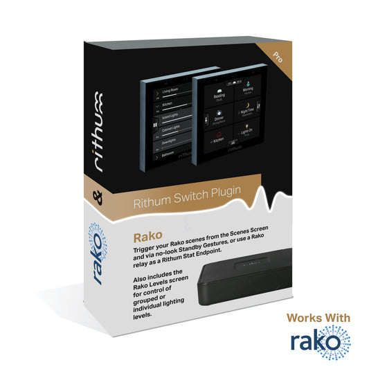 Rithum Rako Smart Lighting Systems Touch Screen Control Plugin Box