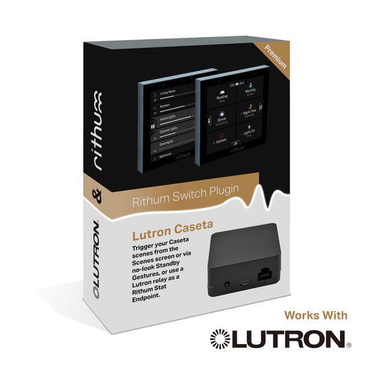 Rithum Lutron Caseta Touch Screen Plugin Box