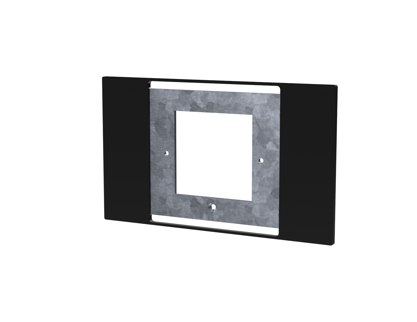 Rithum UK double Adapter Plate Black