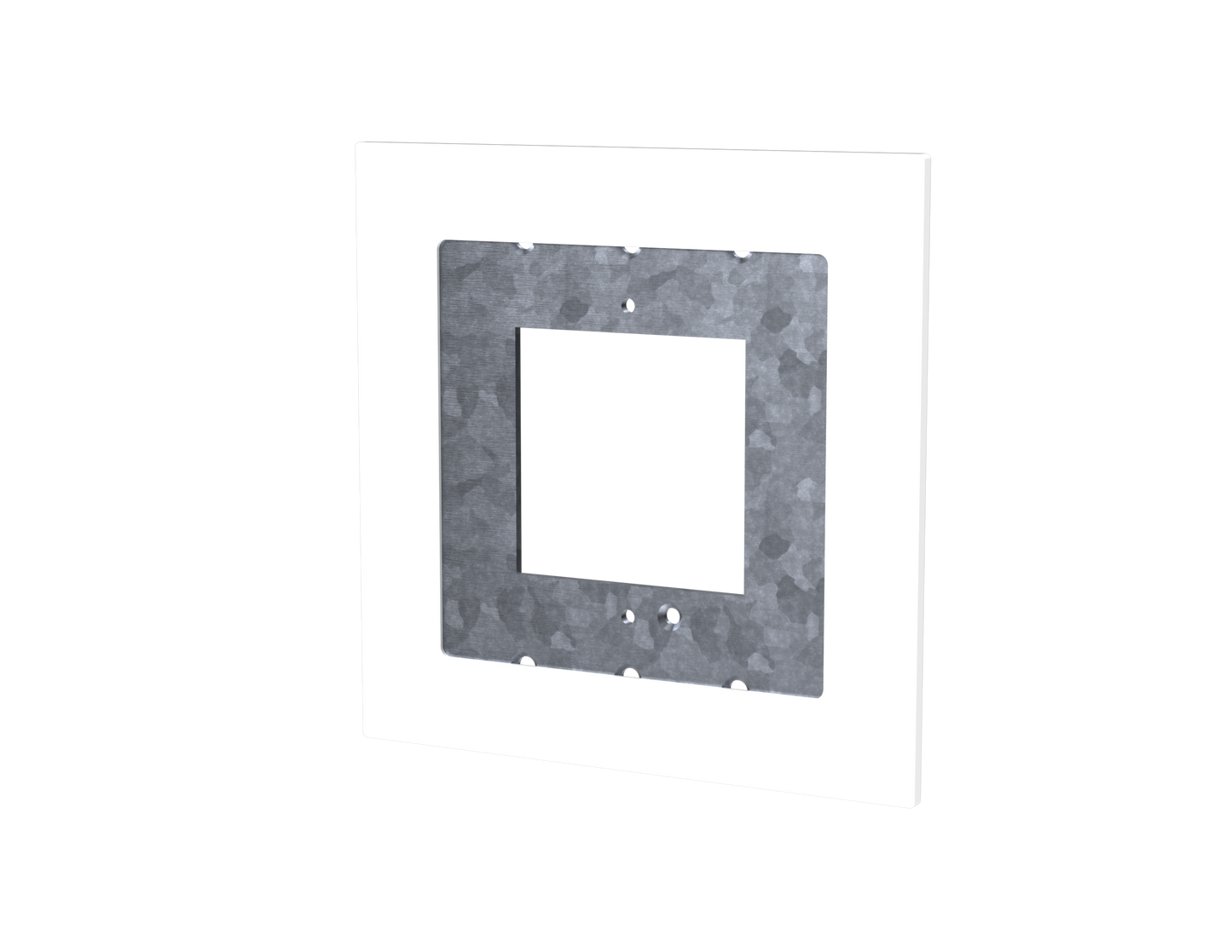 Rithum J-Box Adaptor Plate White