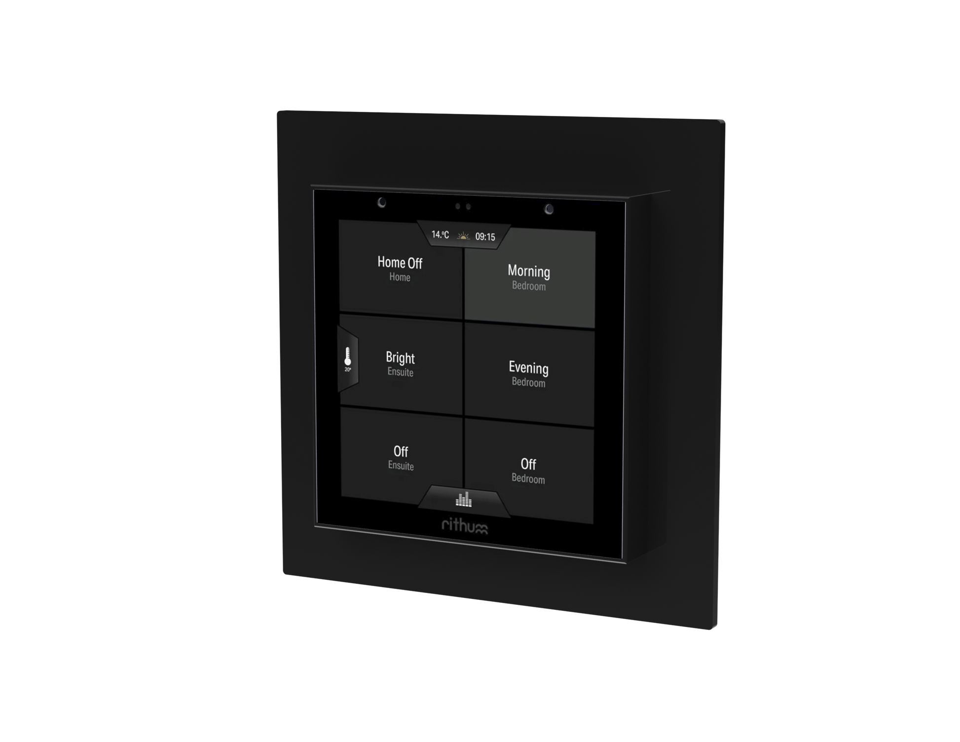 Rithum J-Box Adaptor Plate Black