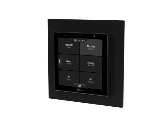 Rithum J-Box Adaptor Plate Black