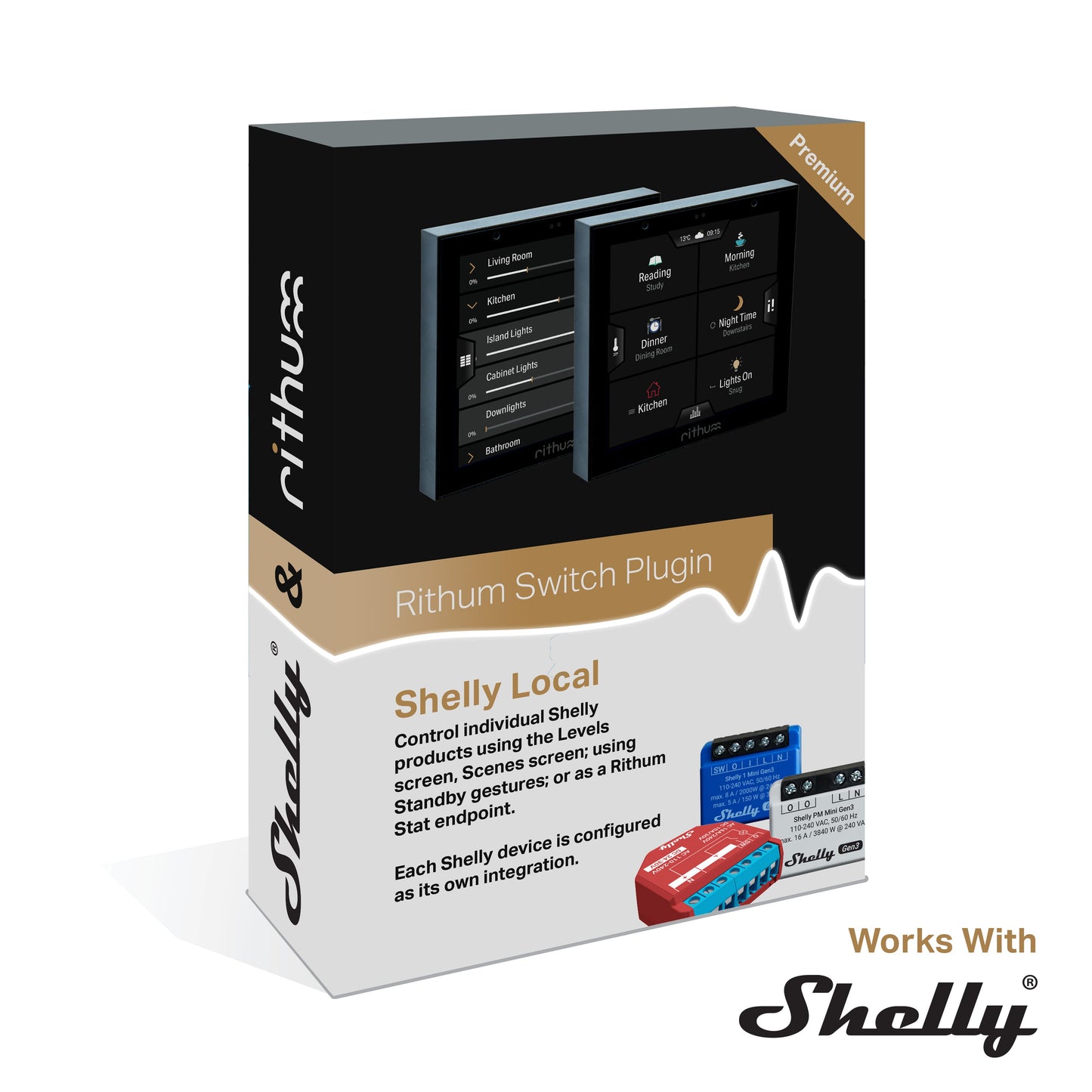 Rithum Shelly Wall Controller Software Box